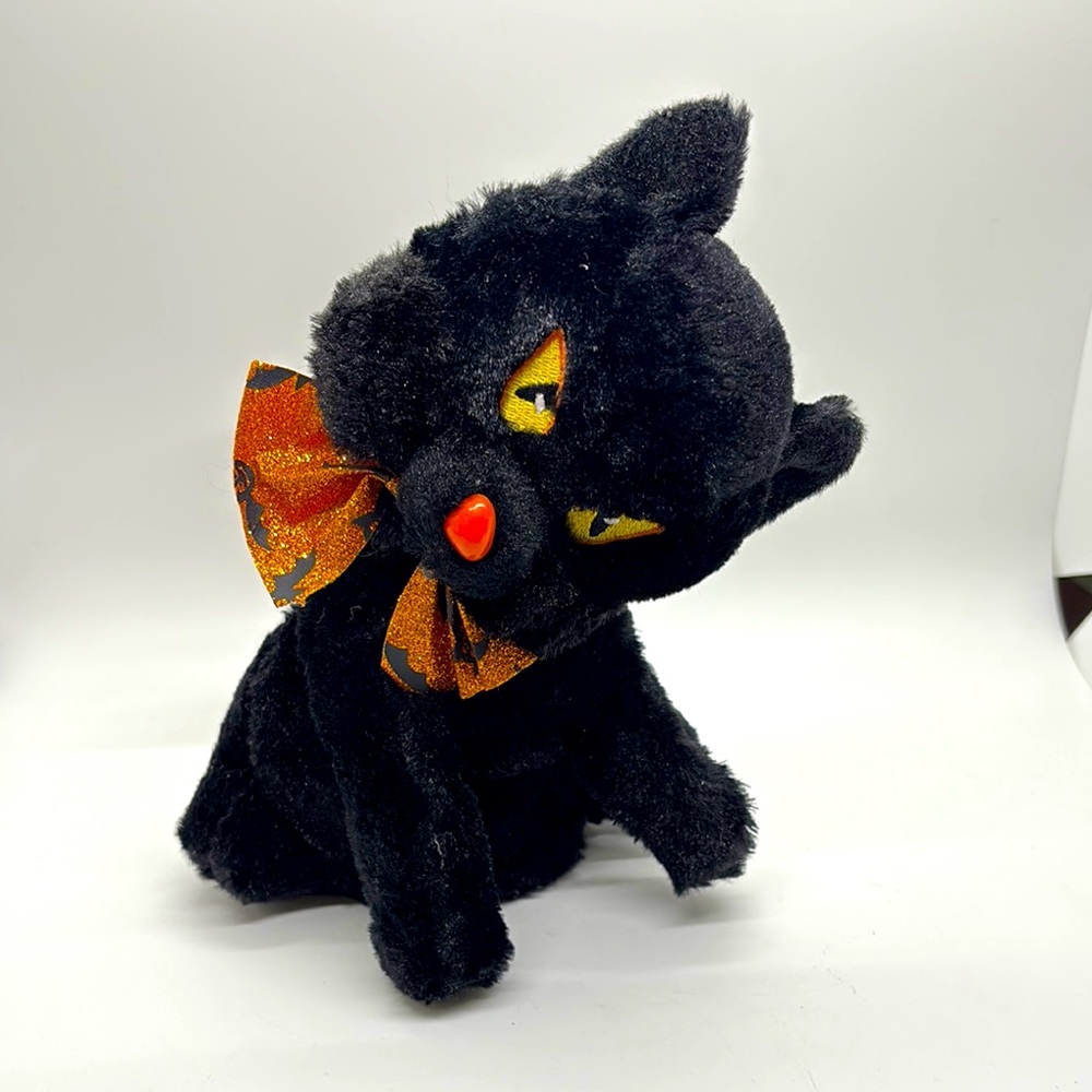 Dan Dee Halloween Spinning Head Cat Vintage Works